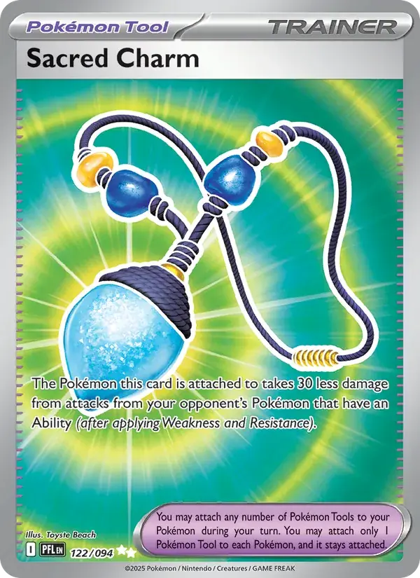 Sacred Charm - 122/130 - Phantasmal Flames