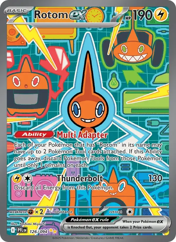 Rotom ex - 126/130 - Phantasmal Flames