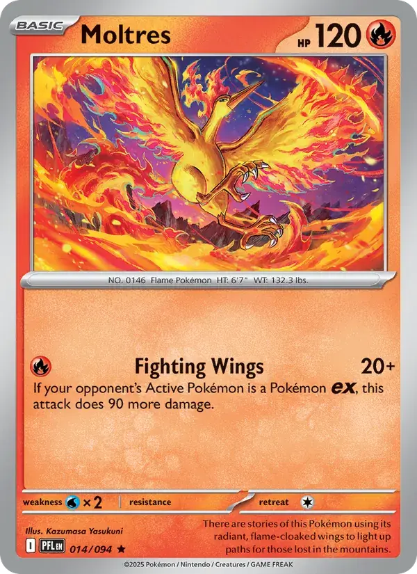Moltres - 014/130 - Phantasmal Flames