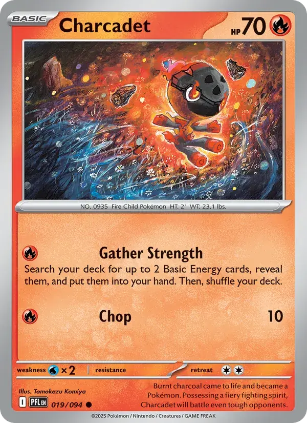 Charcadet - 019/130 - Phantasmal Flames