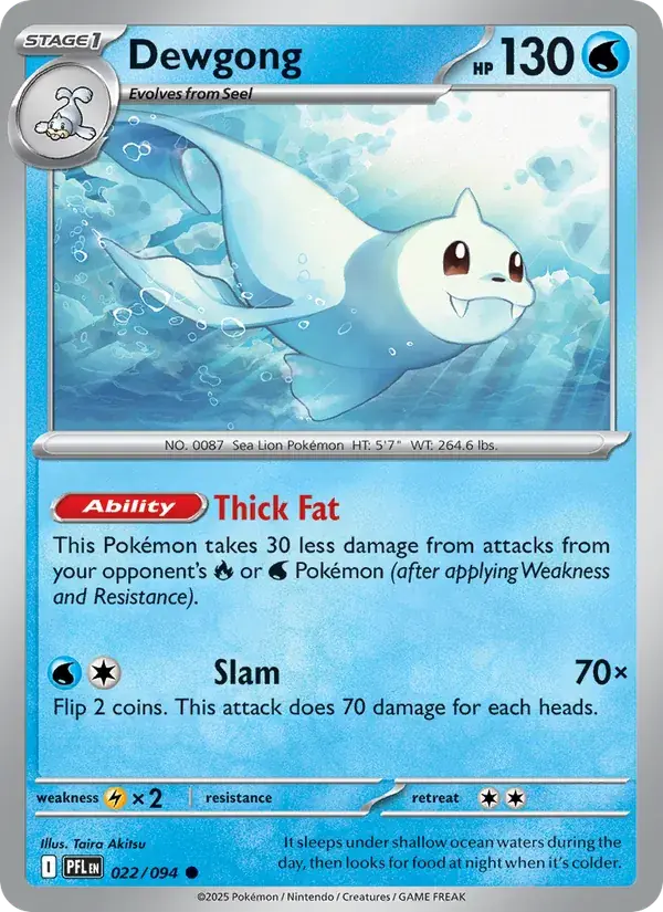Dewgong - 022/130 - Phantasmal Flames