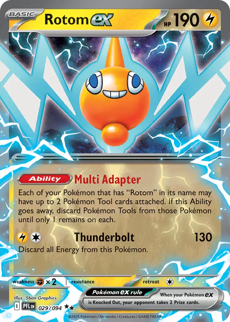 Rotom ex - 029/130 - Phantasmal Flames