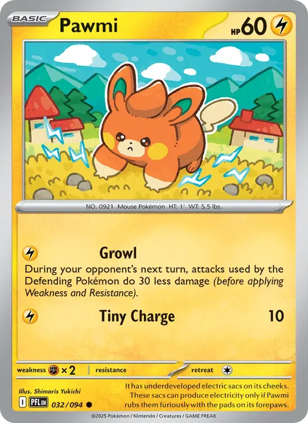 Pawmi - 032/130 - Phantasmal Flames