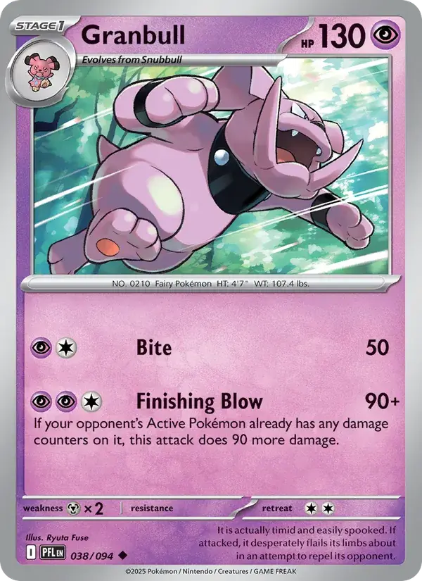 Granbull - 038/130 - Phantasmal Flames