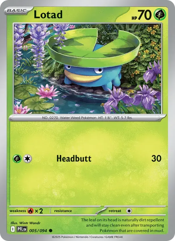 Lotad - 005/130 - Phantasmal Flames