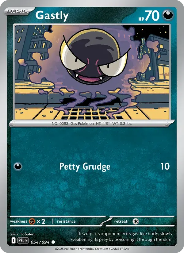 Gastly - 054/130 - Phantasmal Flames