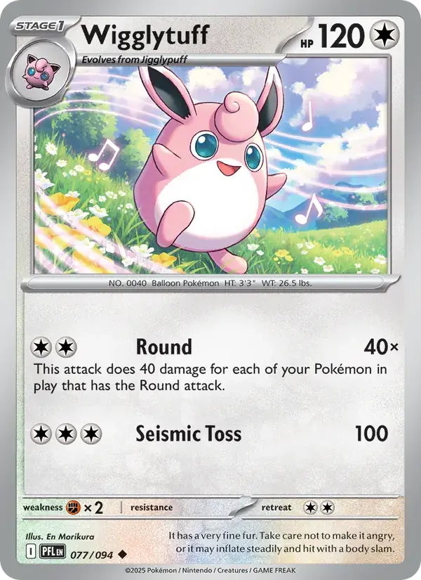 Wigglytuff - 077/130 - Phantasmal Flames