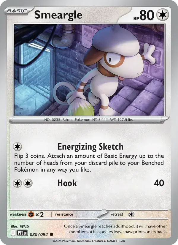 Smeargle - 080/130 - Phantasmal Flames
