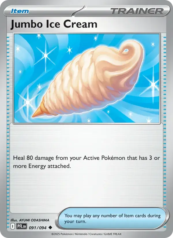 Jumbo Ice Cream - 091/130 - Phantasmal Flames