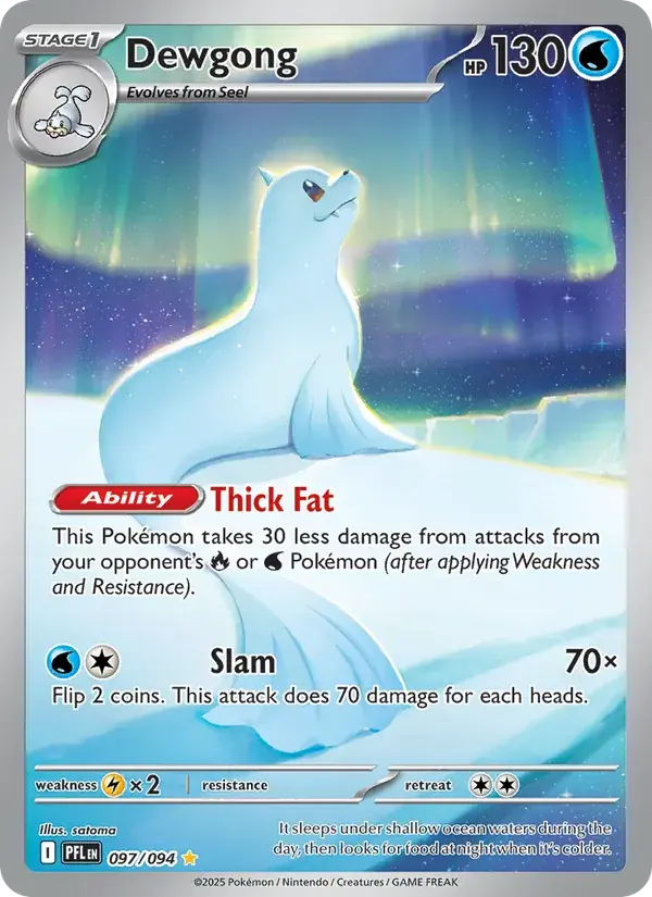 Dewgong - 097/130 - Phantasmal Flames