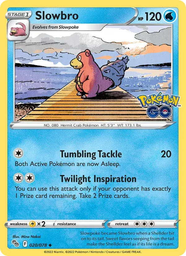 Slowbro - 020/088 - Pokémon GO