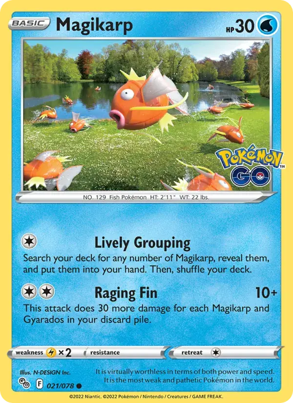 Magikarp - 021/088 - Pokémon GO