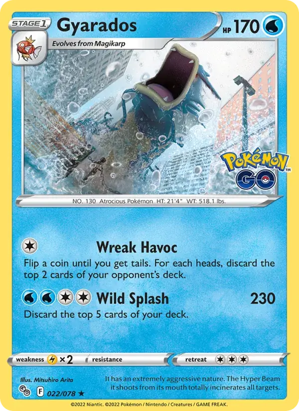 Gyarados - 022/088 - Pokémon GO