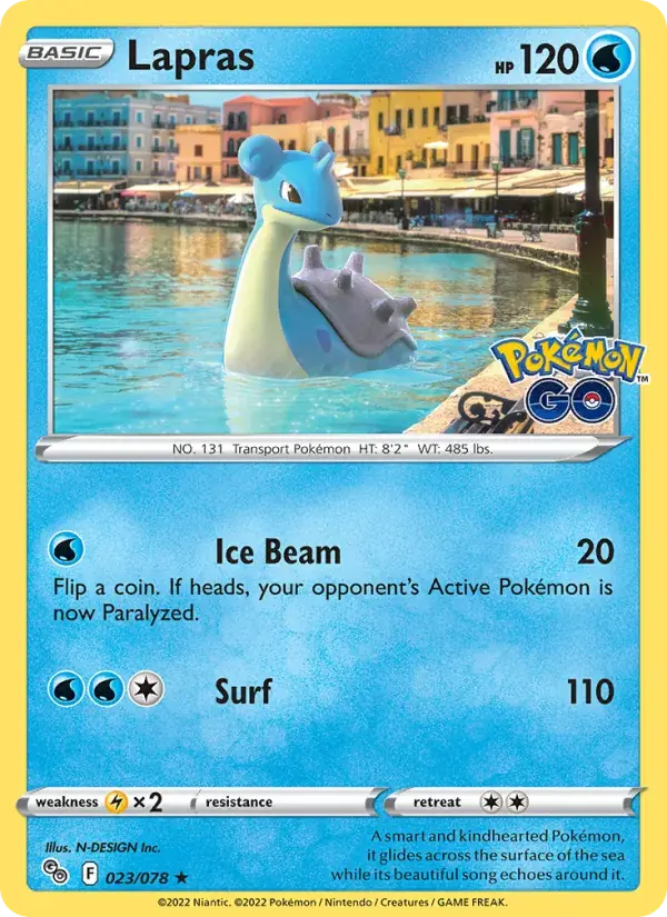 Lapras - 023/088 - Pokémon GO