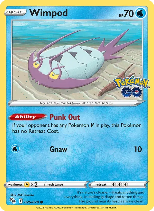 Wimpod - 025/088 - Pokémon GO