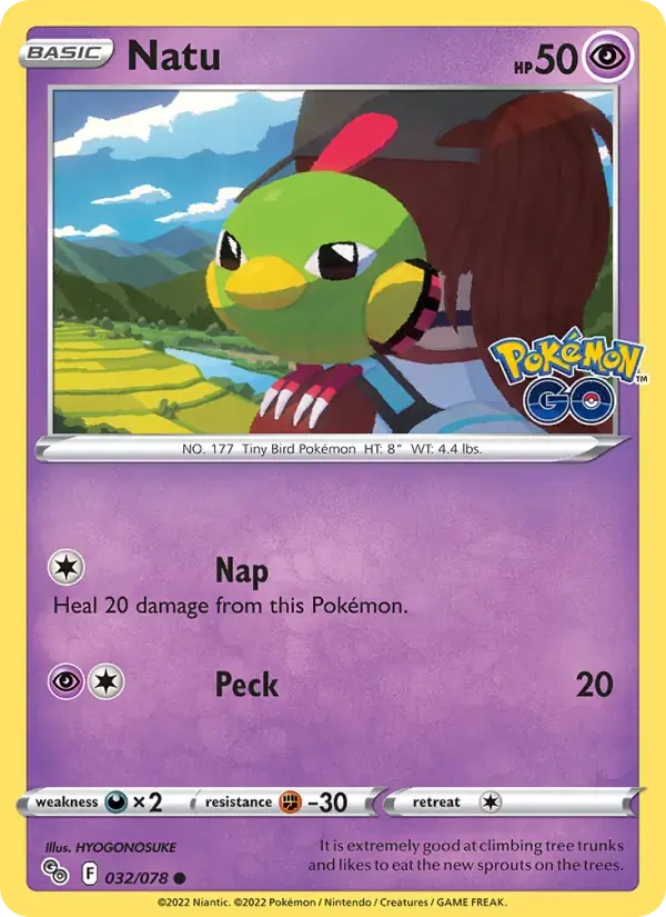 Natu - 032/088 - Pokémon GO