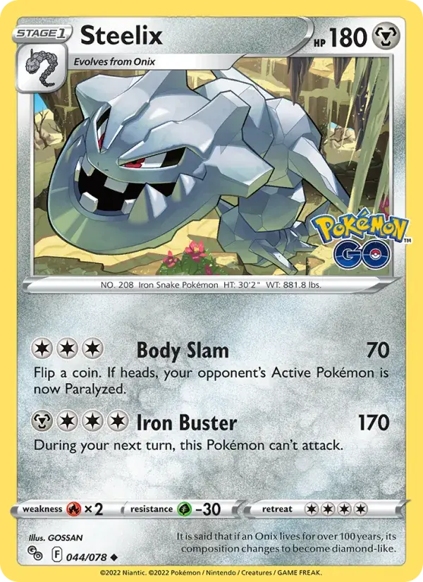 Steelix - 044/088 - Pokémon GO