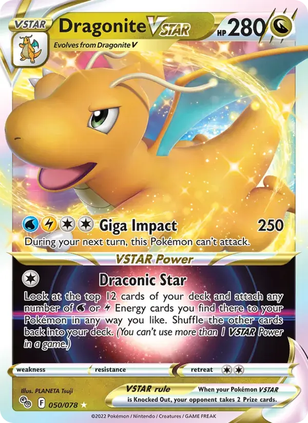 Dragonite VSTAR - 050/088 - Pokémon GO