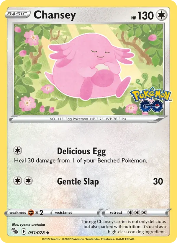Chansey - 051/088 - Pokémon GO