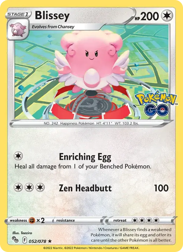 Blissey - 052/088 - Pokémon GO