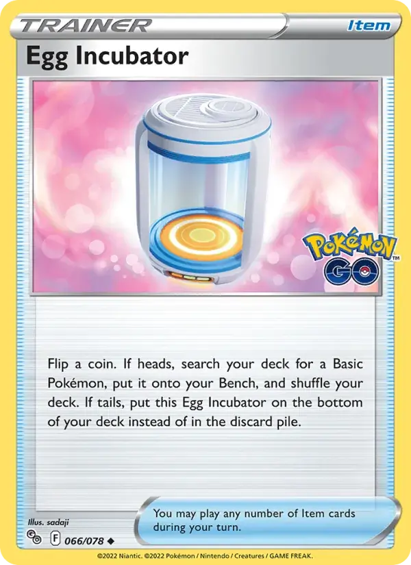 Egg Incubator - 066/088 - Pokémon GO