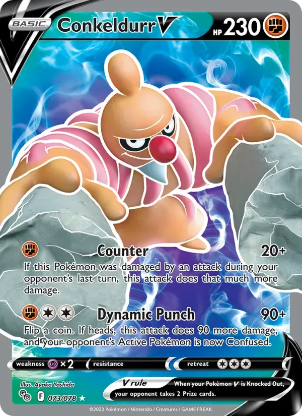 Conkeldurr V - 073/088 - Pokémon GO