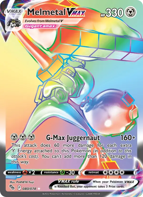 Melmetal VMAX - 080/088 - Pokémon GO
