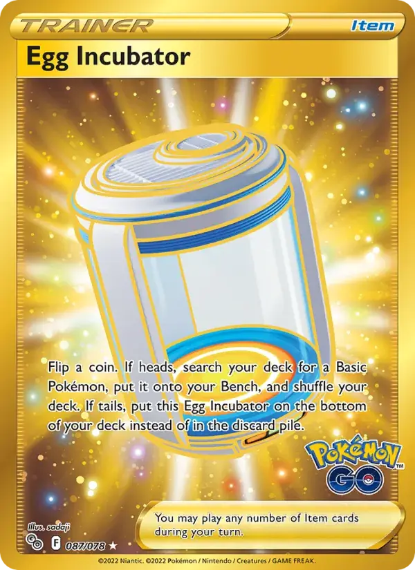 Egg Incubator - 087/088 - Pokémon GO