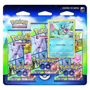 Pokémon GO: Squirtle 3-Pack Blister