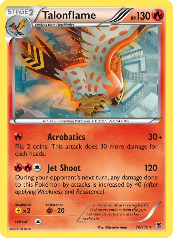Talonflame - 10/124 - Phantom Forces