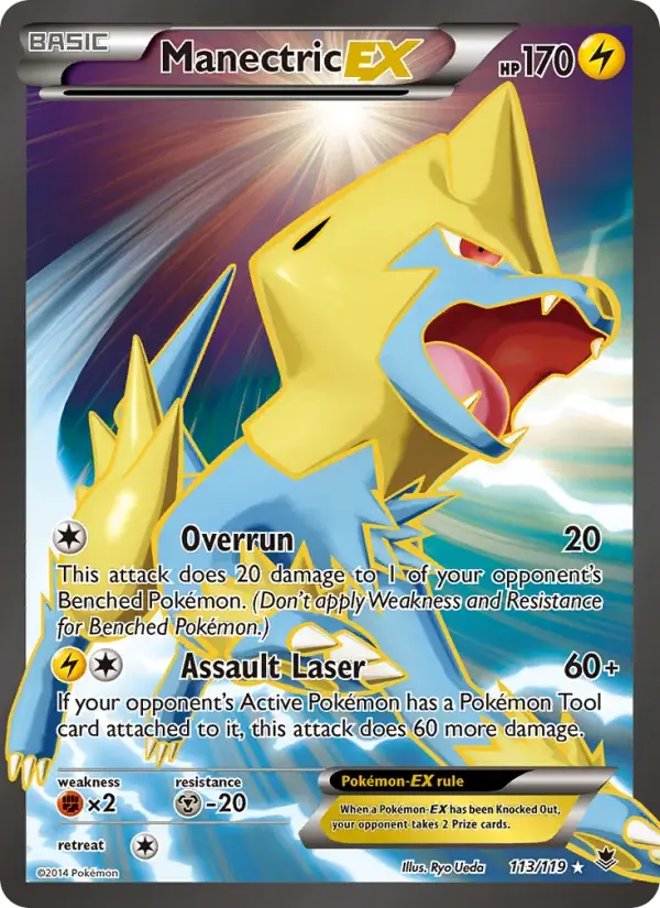 Manectric EX - 113/124 - Phantom Forces