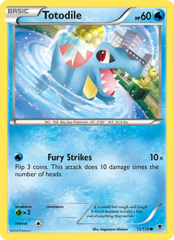 Totodile - 15/124 - Phantom Forces