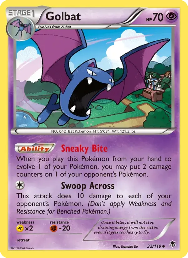 Golbat - 32/124 - Phantom Forces