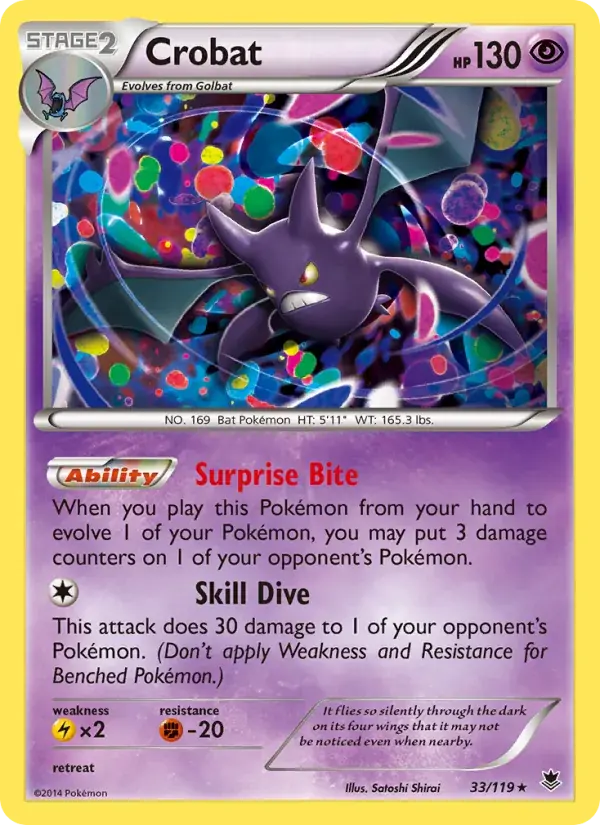 Crobat - 33/124 - Phantom Forces