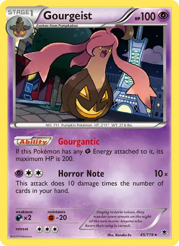 Gourgeist - 45/124 - Phantom Forces