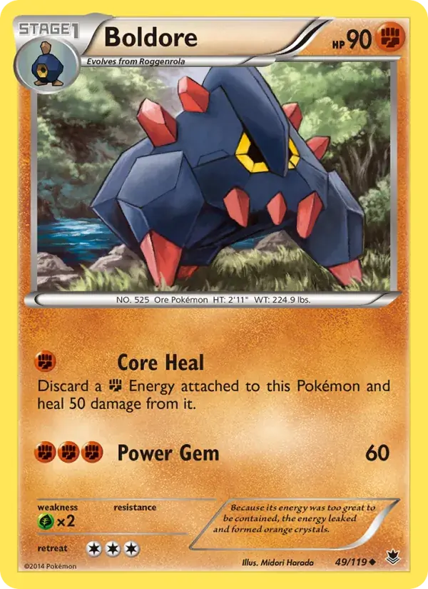 Boldore - 49/124 - Phantom Forces