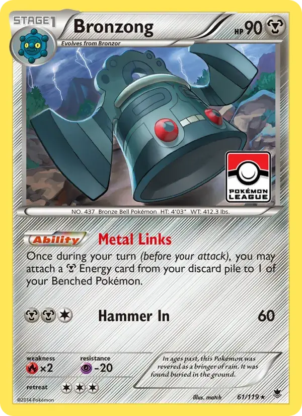 Bronzong - 61/124 - Phantom Forces