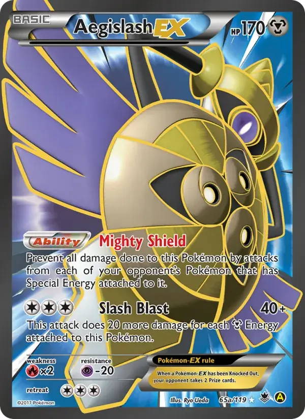 Aegislash EX - 65/124 - Phantom Forces