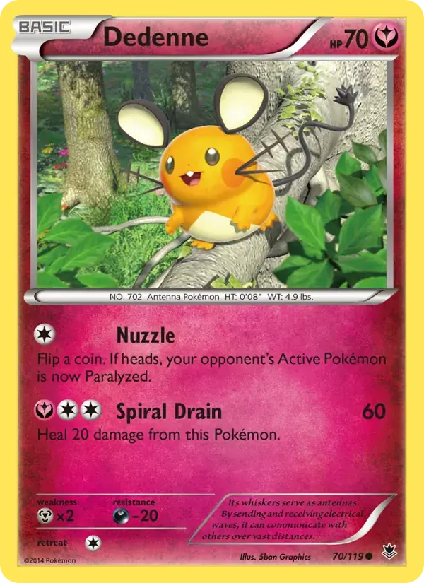 Dedenne - 70/124 - Phantom Forces