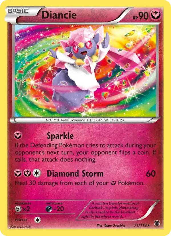 Diancie - 71/124 - Phantom Forces