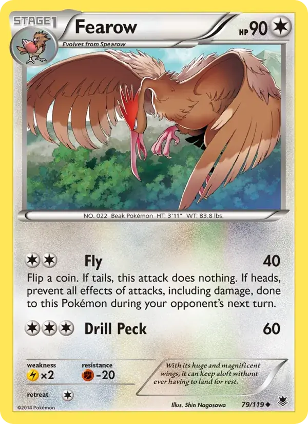Fearow - 79/124 - Phantom Forces