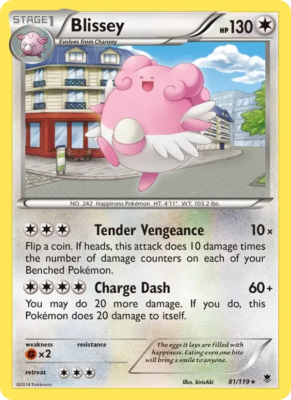 Blissey - 81/124 - Phantom Forces