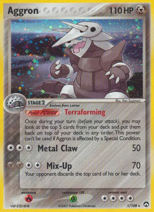 Aggron - 1/108 - Power Keepers