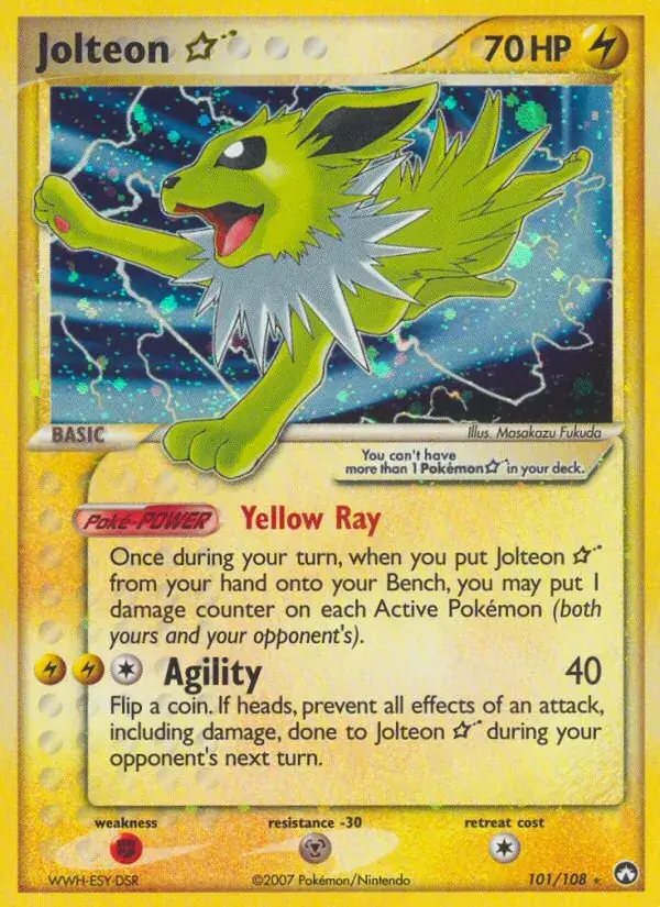 Jolteon ☆ - 101/108 - Power Keepers
