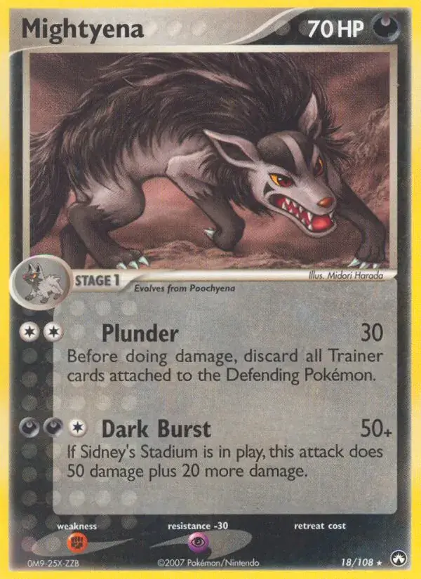 Mightyena - 18/108 - Power Keepers