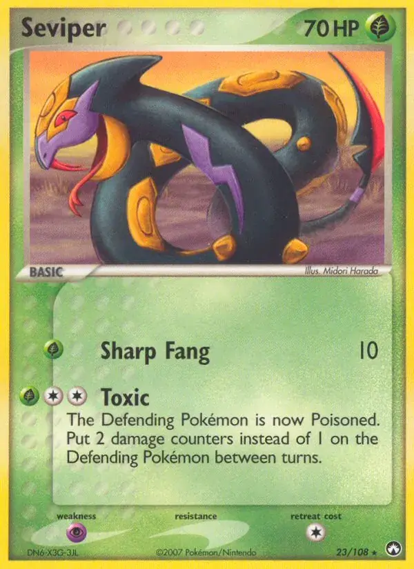 Seviper - 23/108 - Power Keepers