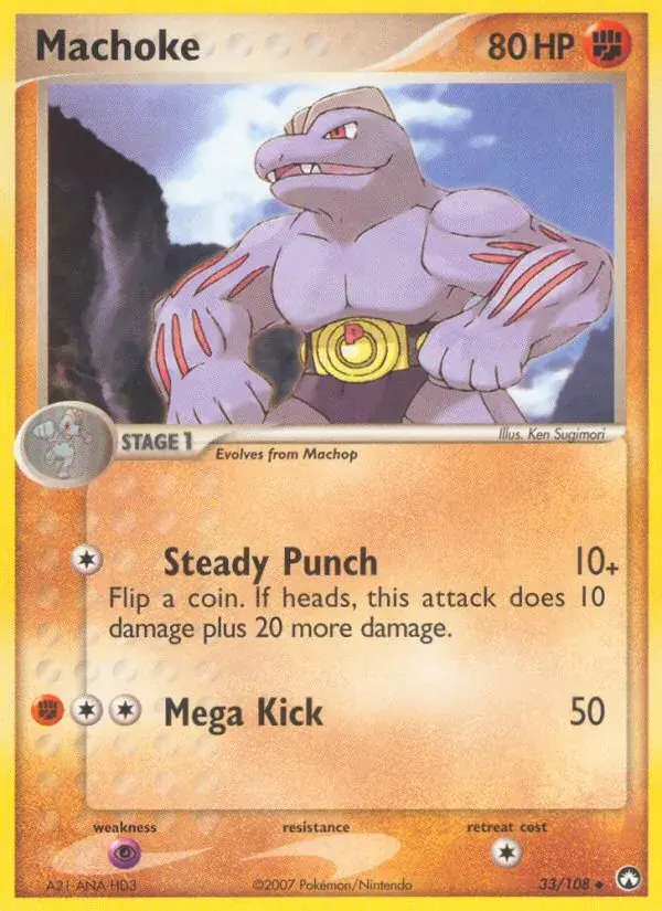 Machoke - 33/108 - Power Keepers