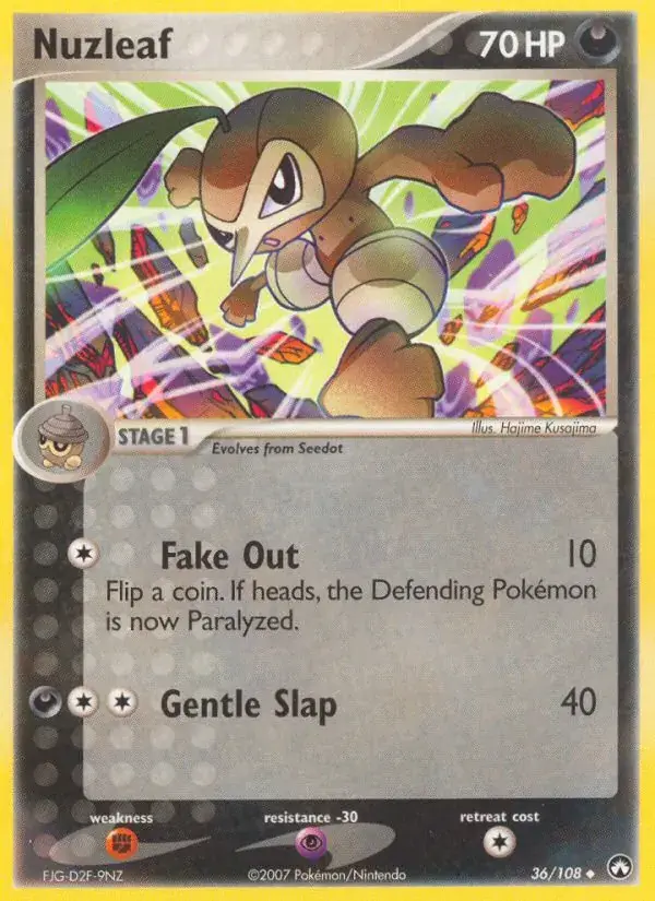 Nuzleaf - 36/108 - Power Keepers