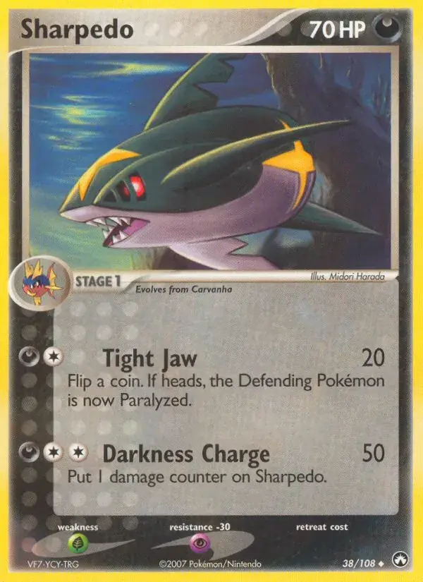 Sharpedo - 38/108 - Power Keepers