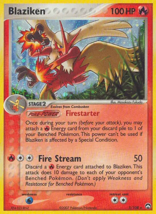 Blaziken - 5/108 - Power Keepers